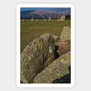 Castlerigg Stone Circle, UK (19) Sticker